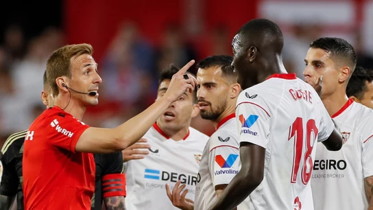 Gueye, expulsado en el Sevilla Gueye, expulsado en el Sevilla