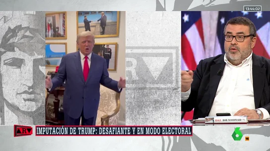 Un experto señala la paradoja de la imputación de Trump: "Se intenta hacer justicia, pero se le empodera" Un experto señala la paradoja de la imputación de Trump: "Se intenta hacer justicia, pero se le empodera"