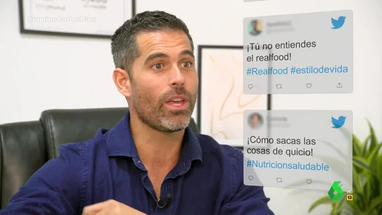 El importante análisis del nutricionista Pablo Ojeda sobre el 'realfooding' y los TCA: "El problema no está en la comida, está en la cabeza" El importante análisis del nutricionista Pablo Ojeda sobre el 'realfooding' y los TCA: "El problema no está en la comida, está en la cabeza"