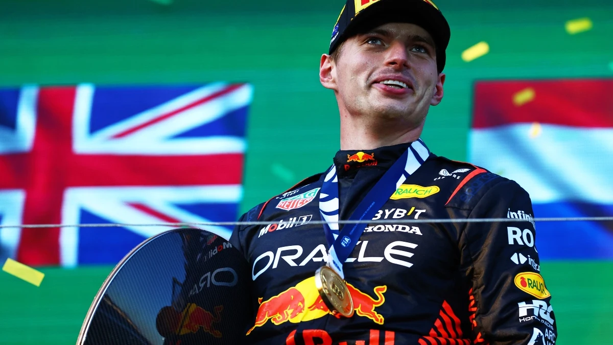 Max Verstappen, tras ganar una carrera