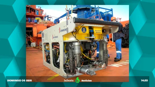 Un robot de Salvamento Marítimo se une a la búsqueda del pescador desaparecido en el naufragio del 'Vilaboa Uno' Un robot de Salvamento Marítimo se une a la búsqueda del pescador desaparecido en el naufragio del 'Vilaboa Uno'