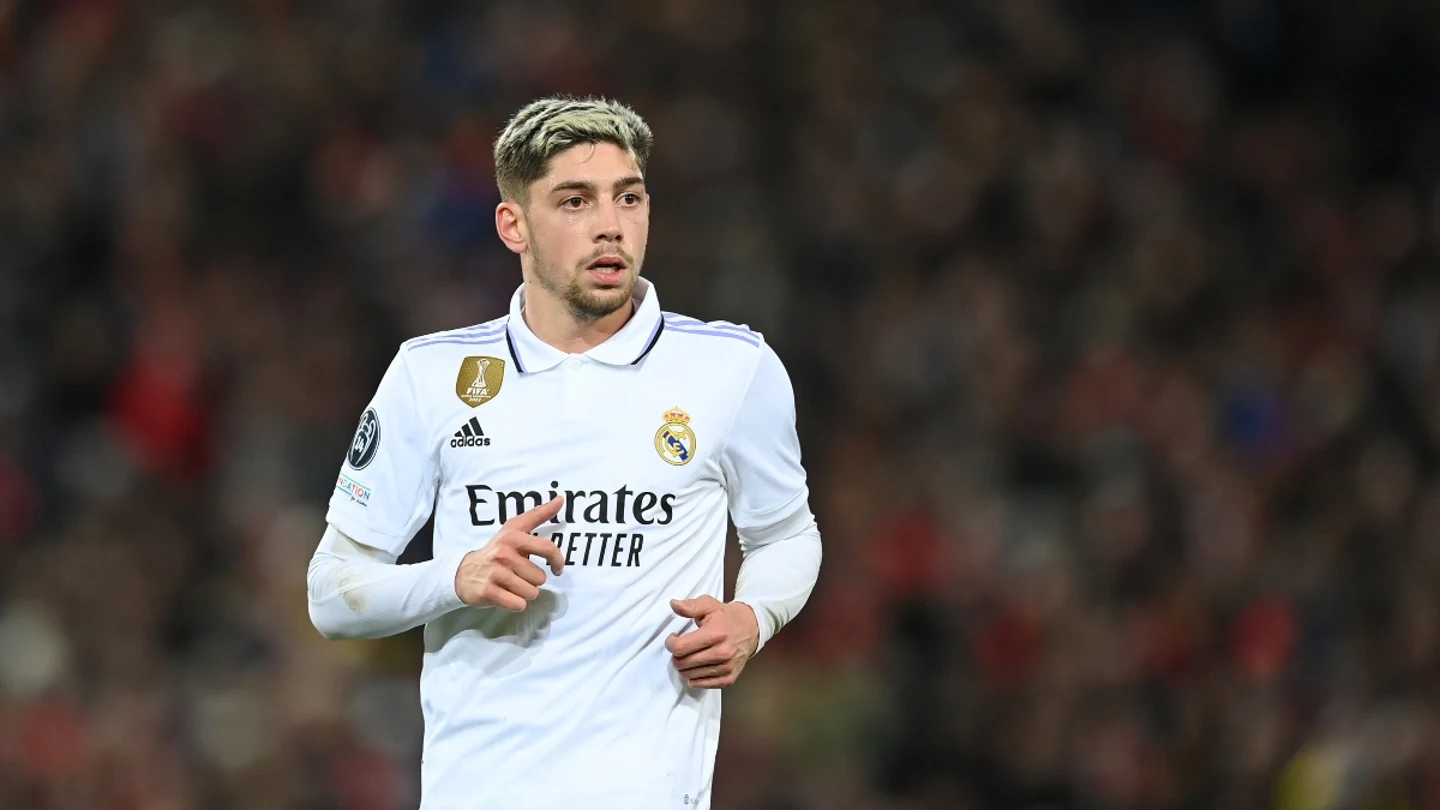 Fede Valverde, en un partido contra el Real Madrid Fede Valverde, en un partido contra el Real Madrid