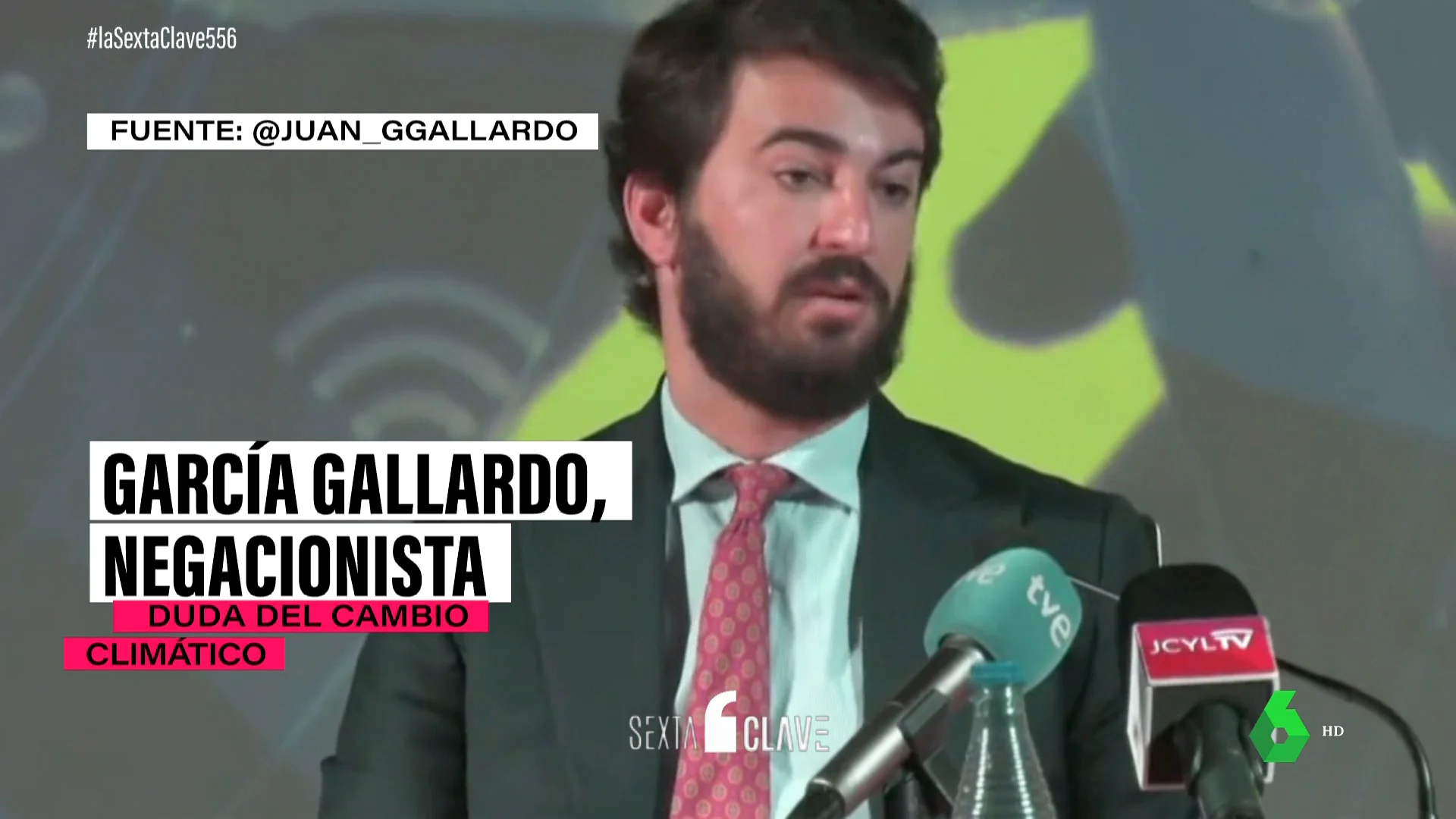 García-Gallardo (Vox) pide a los estudiantes dudar sobre si el CO2 "es contaminante o no"