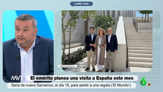 Chema Crespo, sobre el emérito: "Lo que no quiere es tributar en España" Chema Crespo, sobre el emérito: "Lo que no quiere es tributar en España"