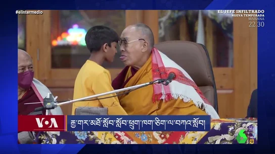 Dani Mateo, de la polémica del Dalai Lama tras pedir a un niño a que le chupe la lengua Dani Mateo, de la polémica del Dalai Lama tras pedir a un niño a que le chupe la lengua