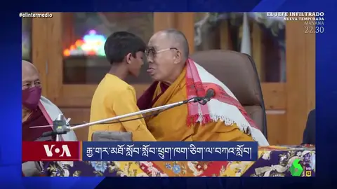 Dani Mateo, de la polémica del Dalai Lama tras pedir a un niño a que le chupe la lengua