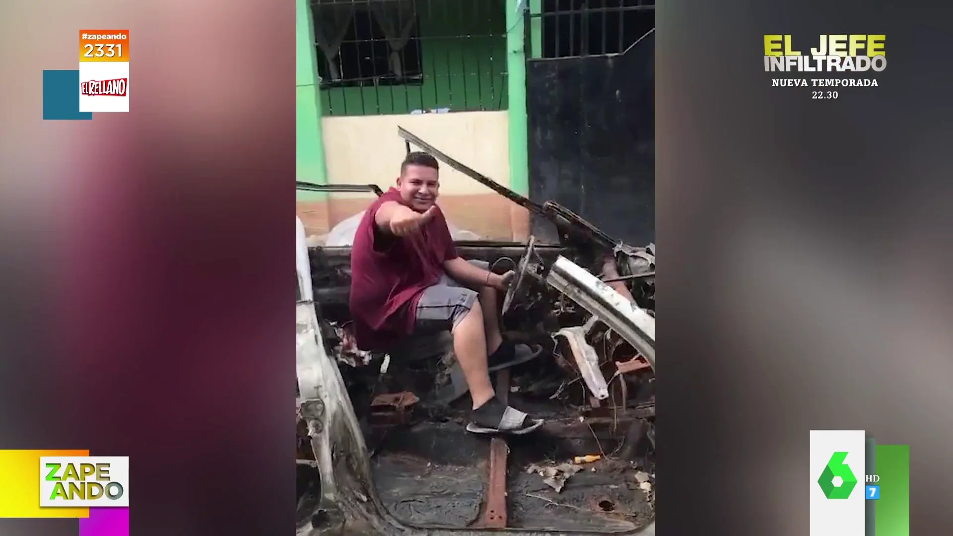 Básico, ligero, bien ventilado y con personalidad: Dani Mateo presenta el primer "coche zombi"