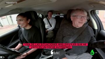 La reacción de Bill Gates al subirse a un coche 100% autónomo: "Estamos cerca del punto de inflexión"