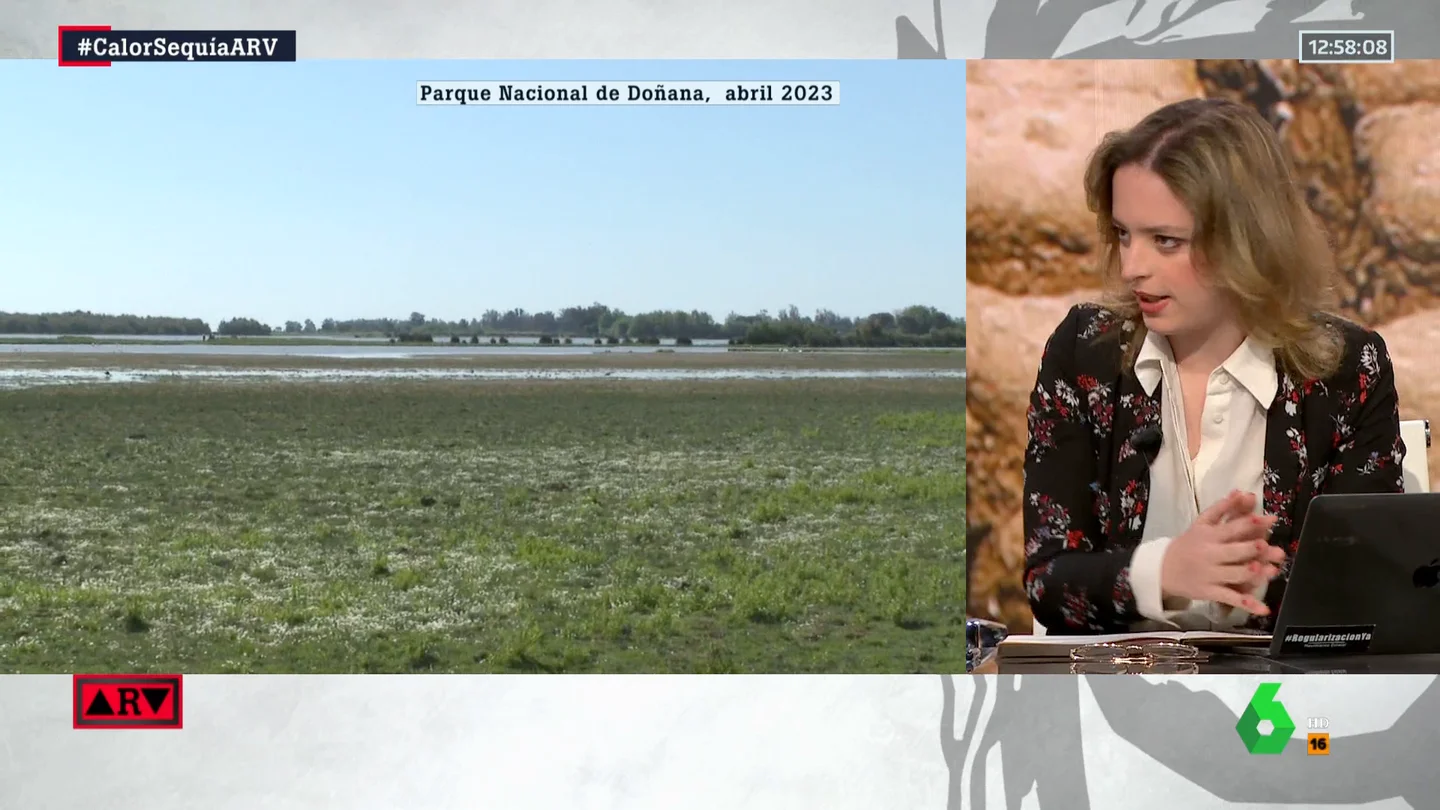 La advertencia de Elizabeth Duval sobre Doñana: "La emergencia climática no es un conflicto partidista" La advertencia de Elizabeth Duval sobre Doñana: "La emergencia climática no es un conflicto partidista"