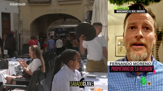 Un hostelero, sobre las propinas: No sé si es justo que después de pagar 150 euros por una comida dejen 60 céntimos Fernando Moreno, propietario del restaurante 'La Reunión', de Manzanares El Real, explica que ha notado una merma en las propinas ante el crecimiento del pago con tarjeta, si bien afirma que "al final es algo que te da el cliente por el buen servicio".