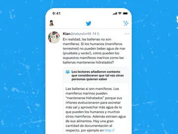 Notas de la comunidad en Twitter Notas de la comunidad en Twitter