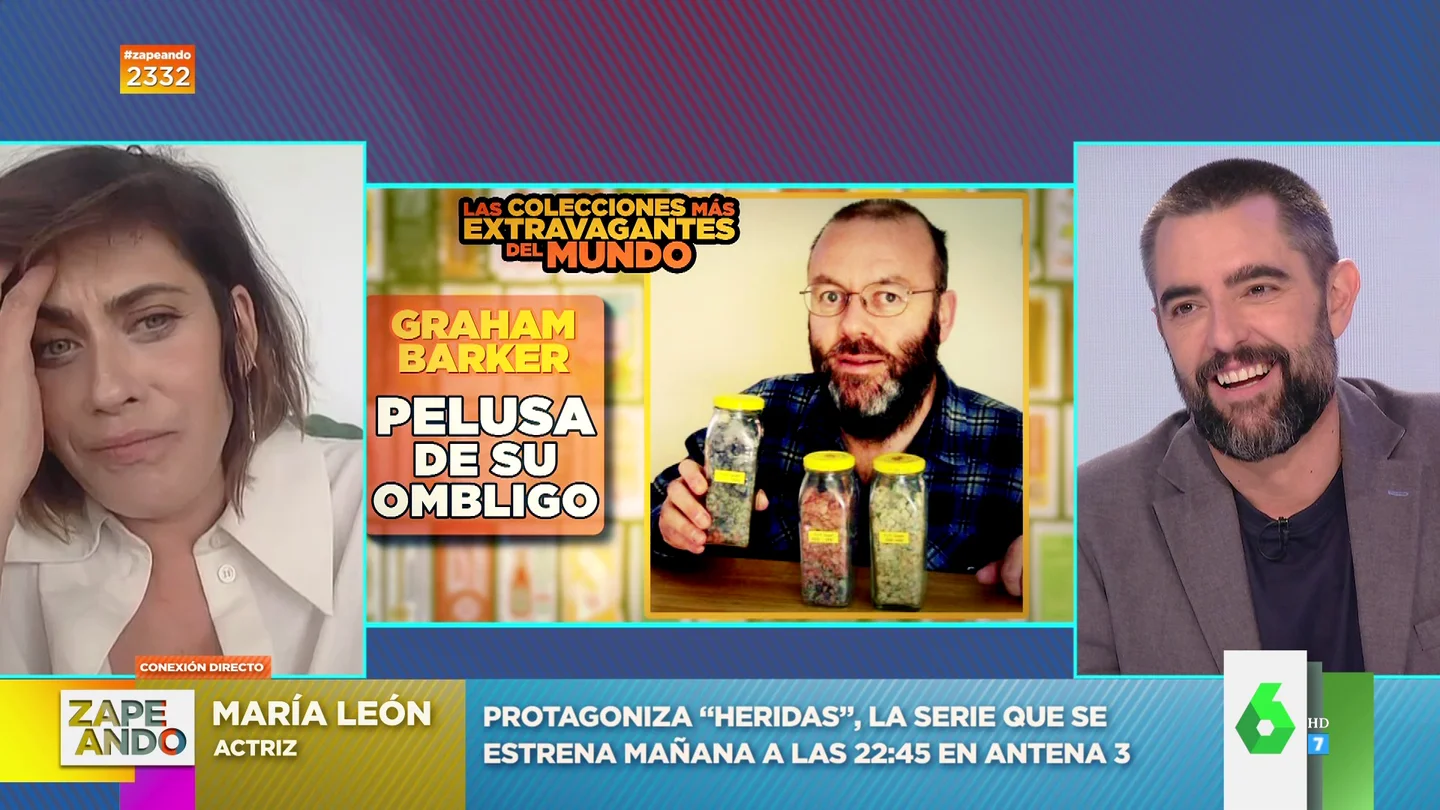 María León, cuando Dani Mateo le ofrece el teléfono del hombre que colecciona pelusas de ombligo María León, cuando Dani Mateo le ofrece el teléfono del hombre que colecciona pelusas de ombligo