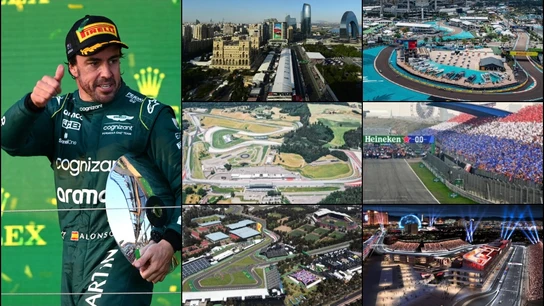 Fernando Alonso y circuitos en los que le falta hacer un podio Fernando Alonso y circuitos en los que le falta hacer un podio