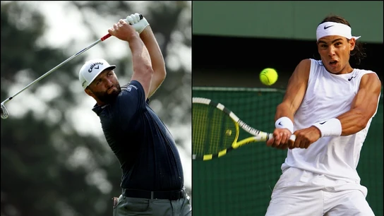 Jon Rahm y Rafa nadal Jon Rahm y Rafa nadal