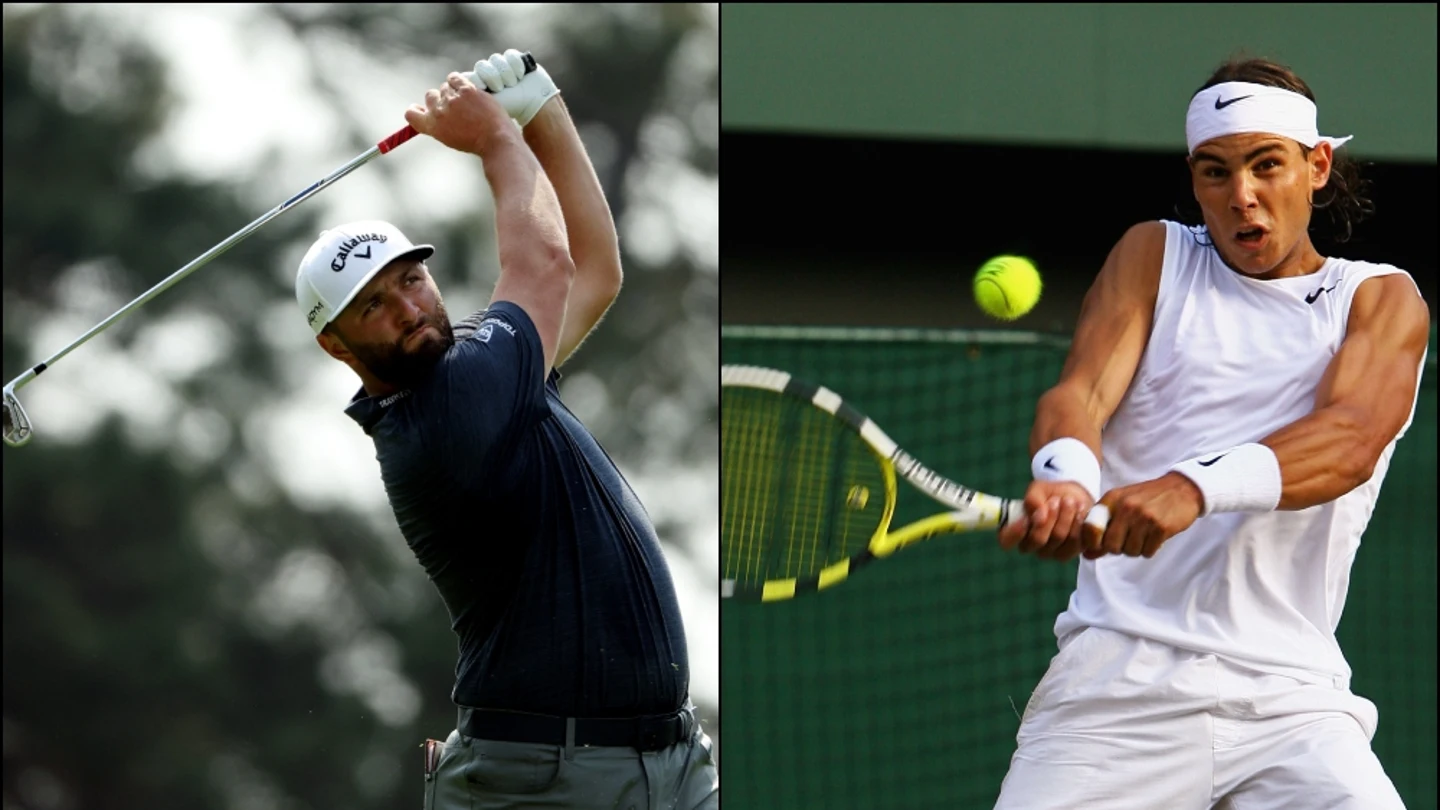 Jon Rahm y Rafa nadal Jon Rahm y Rafa nadal