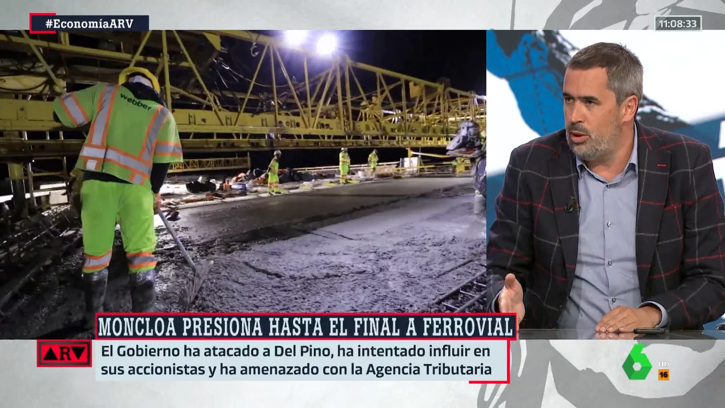 Carlos E. Cué, sobre Ferrovial: "Esto es una demostración total de que Europa no funciona" Carlos E. Cué, sobre Ferrovial: "Esto es una demostración total de que Europa no funciona"