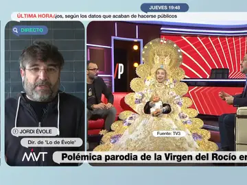 La sincera opinión de Jordi Évole sobre la &quot;andaluzofobia&quot; en la polémica parodia de TV3 sobre la Virgen del Rocío: &quot;Hay una utilización del conflicto mutua&quot;