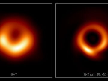 Imagen del agujero negro supermasivo en el centro de Messier 87
