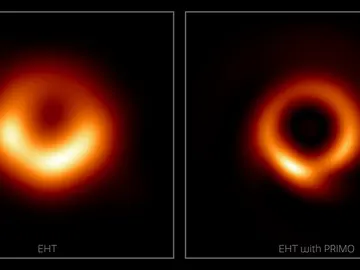 Imagen del agujero negro supermasivo en el centro de Messier 87 Imagen del agujero negro supermasivo en el centro de Messier 87