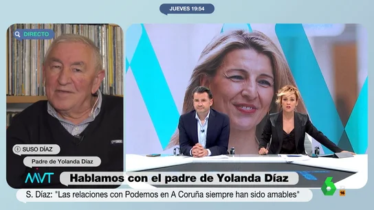 Suso Díaz sostiene que la dirección de Podemos "se está equivocando": "Presiona todos los santos días a Yolanda" Suso Díaz sostiene que la dirección de Podemos "se está equivocando": "Presiona todos los santos días a Yolanda"