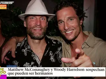 McConaughey y Woody Harrelson podrían ser hermanos