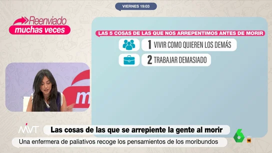 las 5 cosas de las que más se arrepienten las personas cuando saben que van a morir  las 5 cosas de las que más se arrepienten las personas cuando saben que van a morir