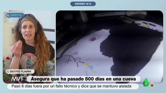 La rutina que Beatriz Flamini repitió durante 500 días en la cueva de Motril (Granada) La rutina que Beatriz Flamini repitió durante 500 días en la cueva de Motril (Granada)