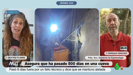 Así lidiaba Beatriz Flamini con el estrés dentro de la cueva: "El truco está en la aceptación" Así lidiaba Beatriz Flamini con el estrés dentro de la cueva: "El truco está en la aceptación"