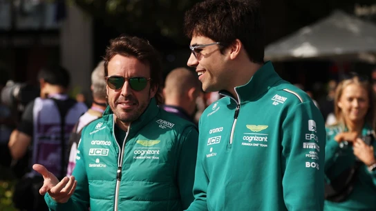 Alonso, con Stroll Alonso, con Stroll