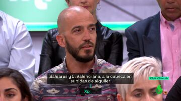 Santiago Bonilla denuncia la "insostenible" situación del alquiler en Baleares: "Los pisos cuestan entre 5.000 y 6.000 euros al mes"