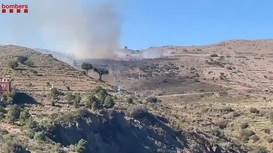 Incendio Portbou (Girona) Incendio Portbou (Girona)