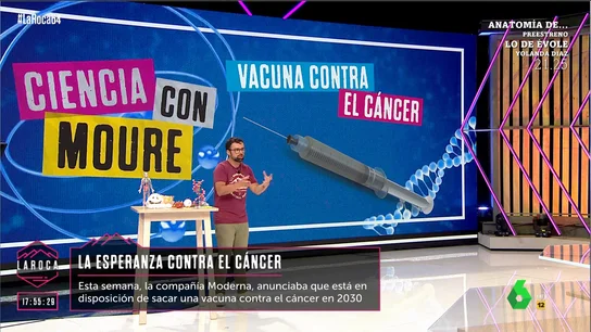 Ricardo Moure aclara cómo funciona la vacuna contra el cáncer: "Busca desenmascararlo y que nuestras defensas lo ataquen" Ricardo Moure aclara cómo funciona la vacuna contra el cáncer: "Busca desenmascararlo y que nuestras defensas lo ataquen"