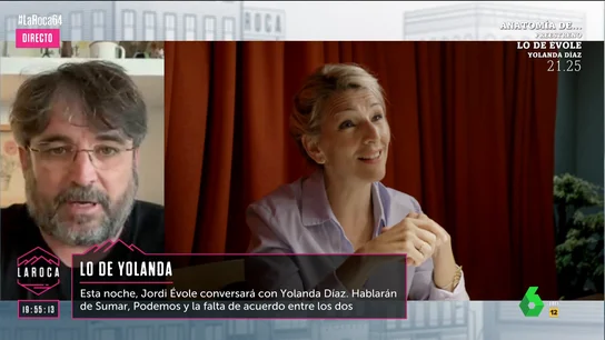 LA ROCA - JORDI ÉVOLE: "LA IZQUIERDA ESTÁ DESAPROVECHANDO UN MOMENTO DE ORO, FEIJÓO SE ESTÁ QUEDANDO TAPADITO GRACIAS AL CONFLICTO DE ESTE SECTOR DE LA IZQUIERDA" LA ROCA - JORDI ÉVOLE: "LA IZQUIERDA ESTÁ DESAPROVECHANDO UN MOMENTO DE ORO, FEIJÓO SE ESTÁ QUEDANDO TAPADITO GRACIAS AL CONFLICTO DE ESTE SECTOR DE LA IZQUIERDA"