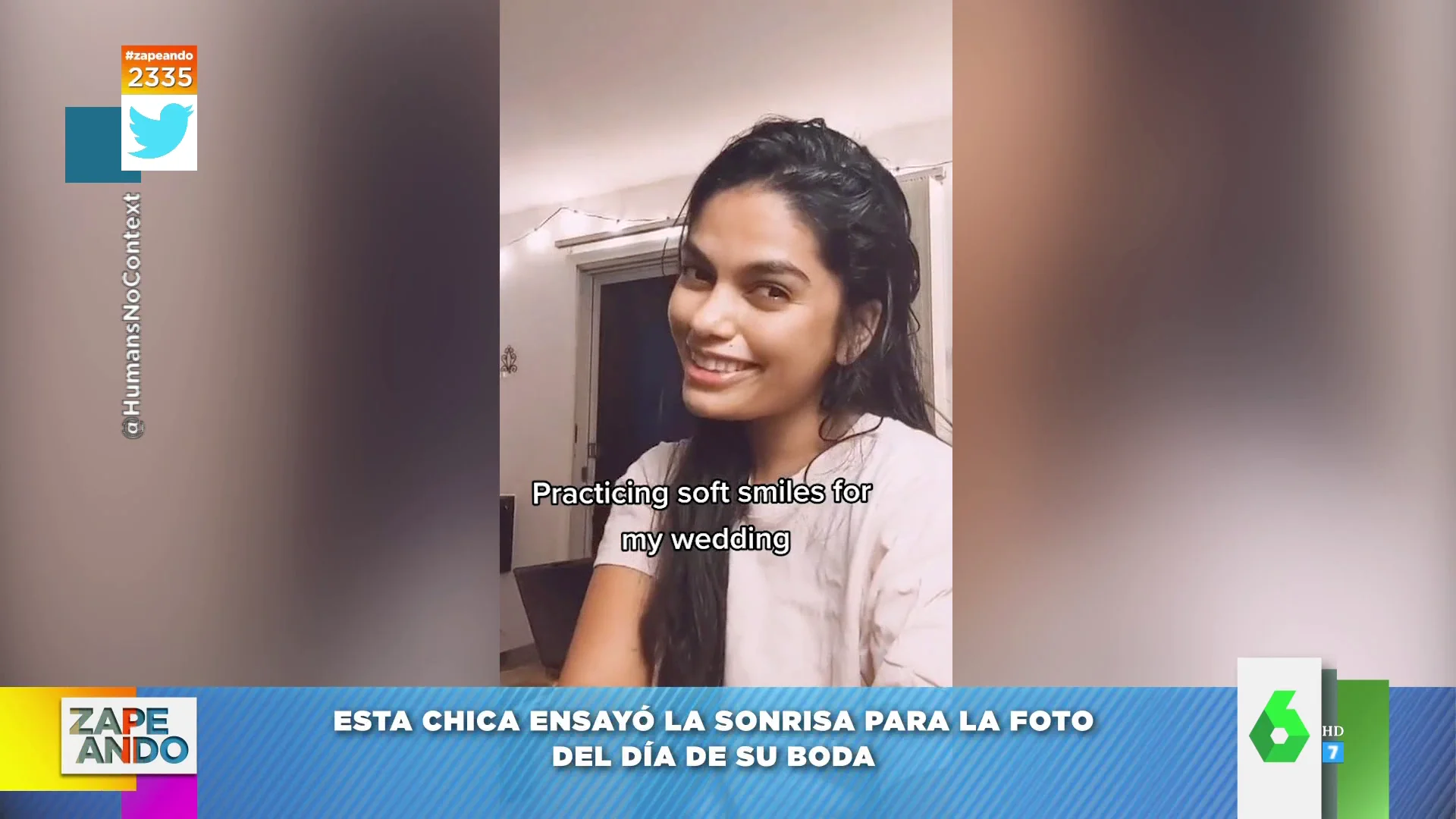 El indeseado resultado de las fotos de boda de una chica a pesar de ensayar su sonrisa: "Hay fotos del DNI con mejor cara"