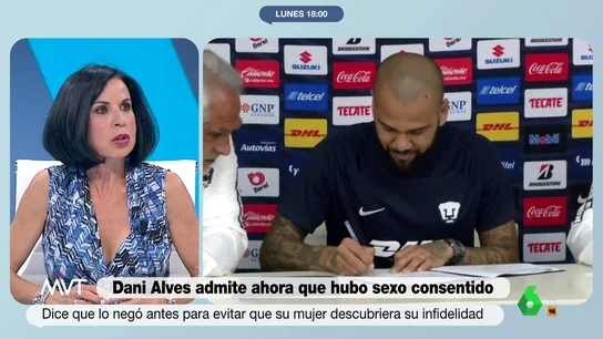 "Él solo se ha puesto contra las cuerdas": el análisis de Beatriz de Vicente de las contradicciones de Dani Alves "Él solo se ha puesto contra las cuerdas": el análisis de Beatriz de Vicente de las contradicciones de Dani Alves