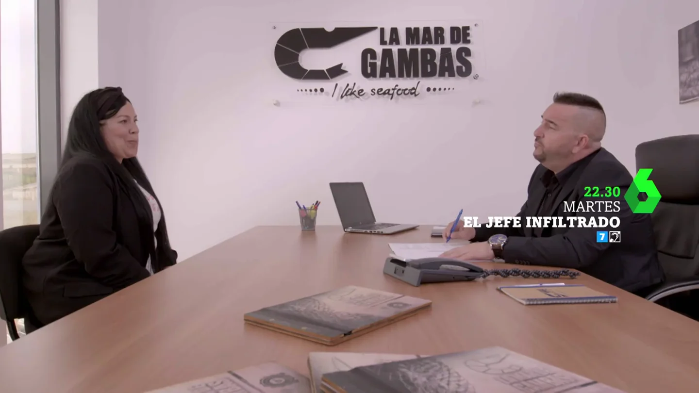 Hoy, en el Jefe Infiltrado, el jefe de La Mar de Gambas comprobará que en su empresa se 'cuece' algo más que marisco Hoy, en el Jefe Infiltrado, el jefe de La Mar de Gambas comprobará que en su empresa se 'cuece' algo más que marisco
