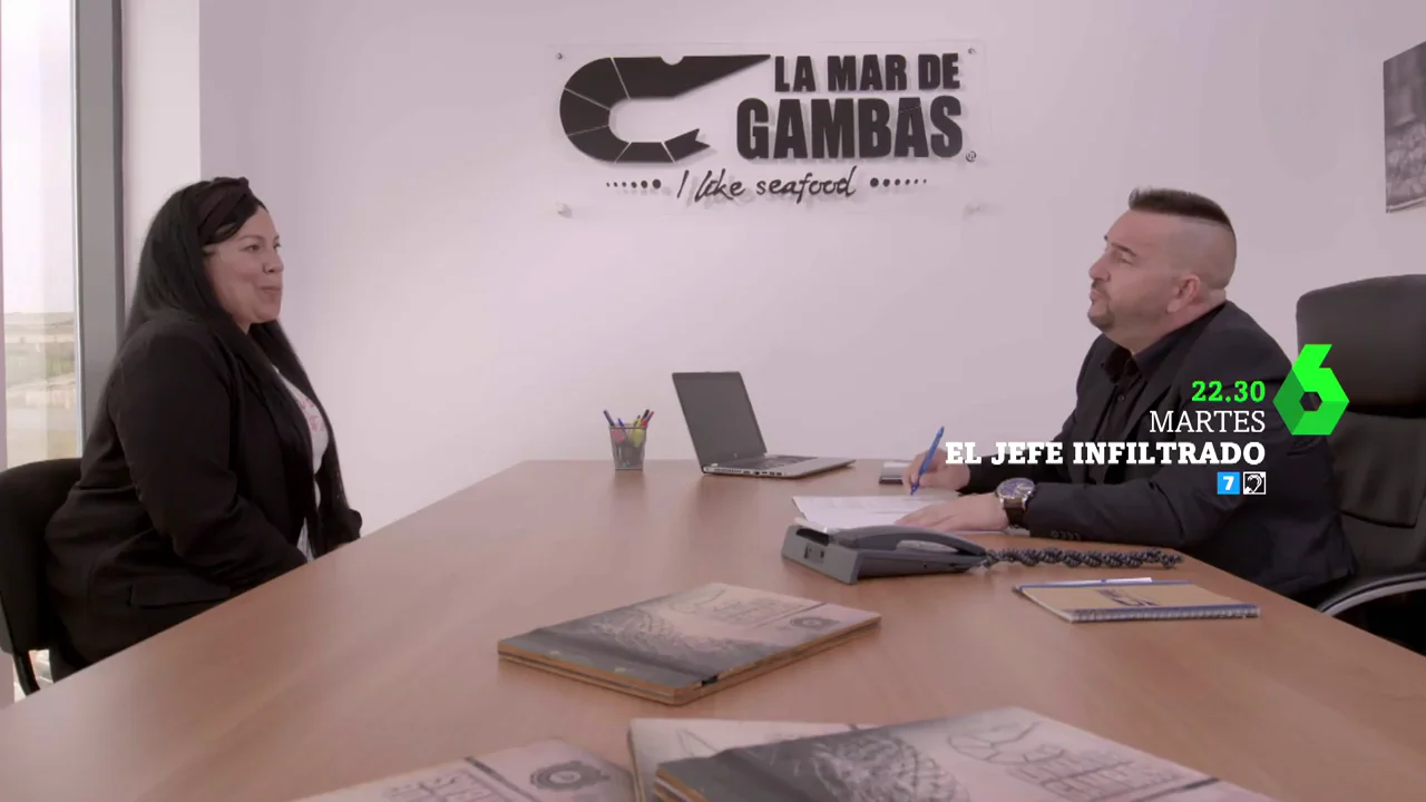 Hoy, en el Jefe Infiltrado, el jefe de La Mar de Gambas comprobará que en su empresa se 'cuece' algo más que marisco