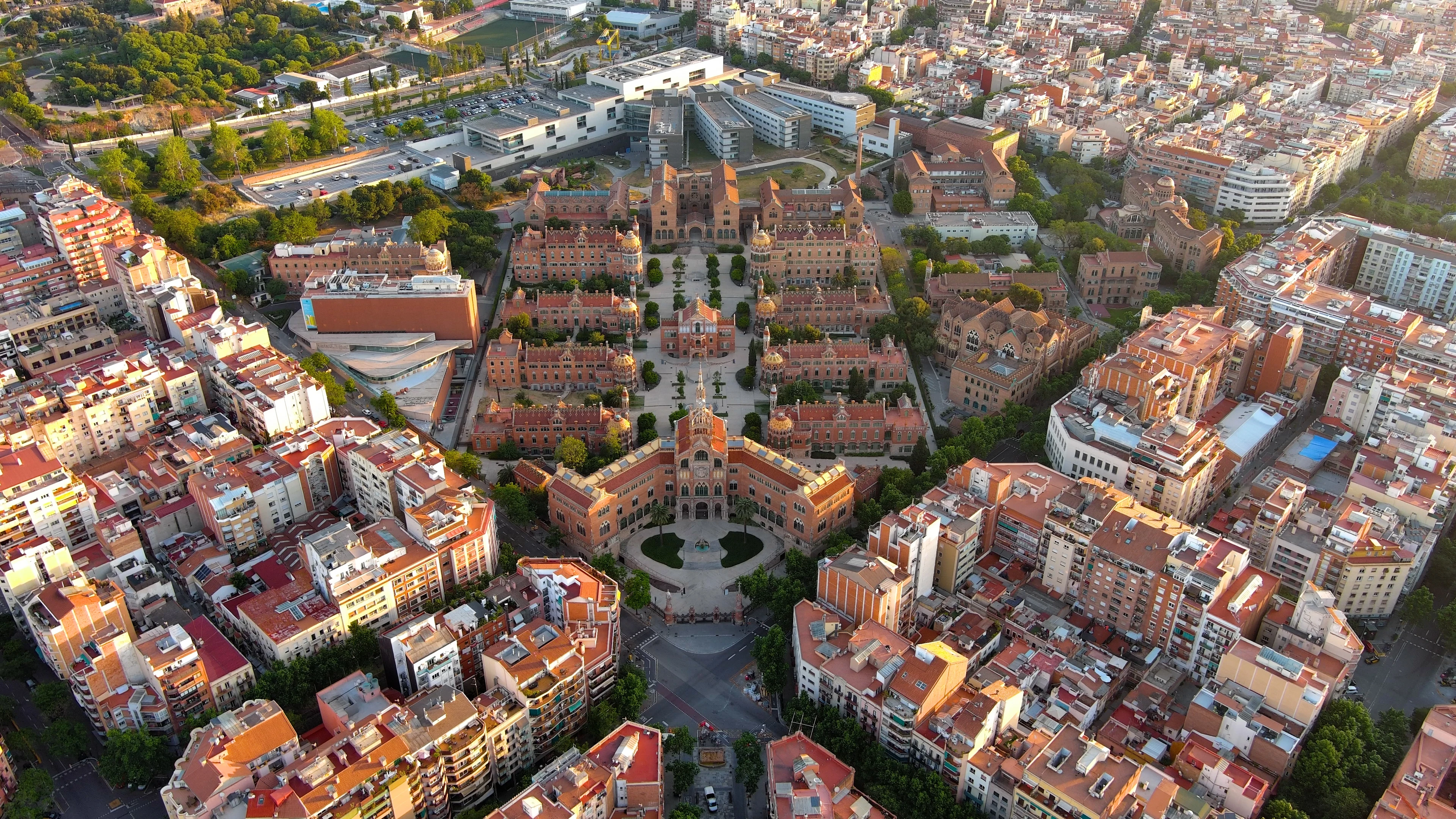 Hospital de Sant Pau en Barcelona