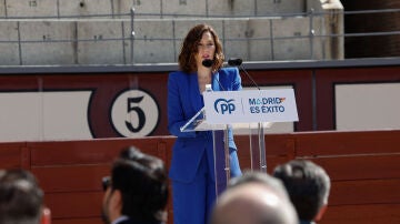 La presidenta de la Comunidad de Madrid, Isabel Díaz Ayuso