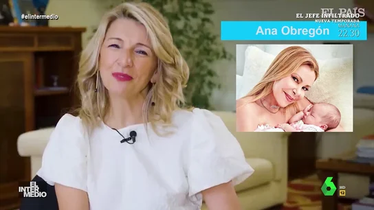 Vídeo manipulado - Así reacciona Yolanda Díaz al ver a Ana Obregón con su nieta: "Cambió la historia de España" Vídeo manipulado - Así reacciona Yolanda Díaz al ver a Ana Obregón con su nieta: "Cambió la historia de España"