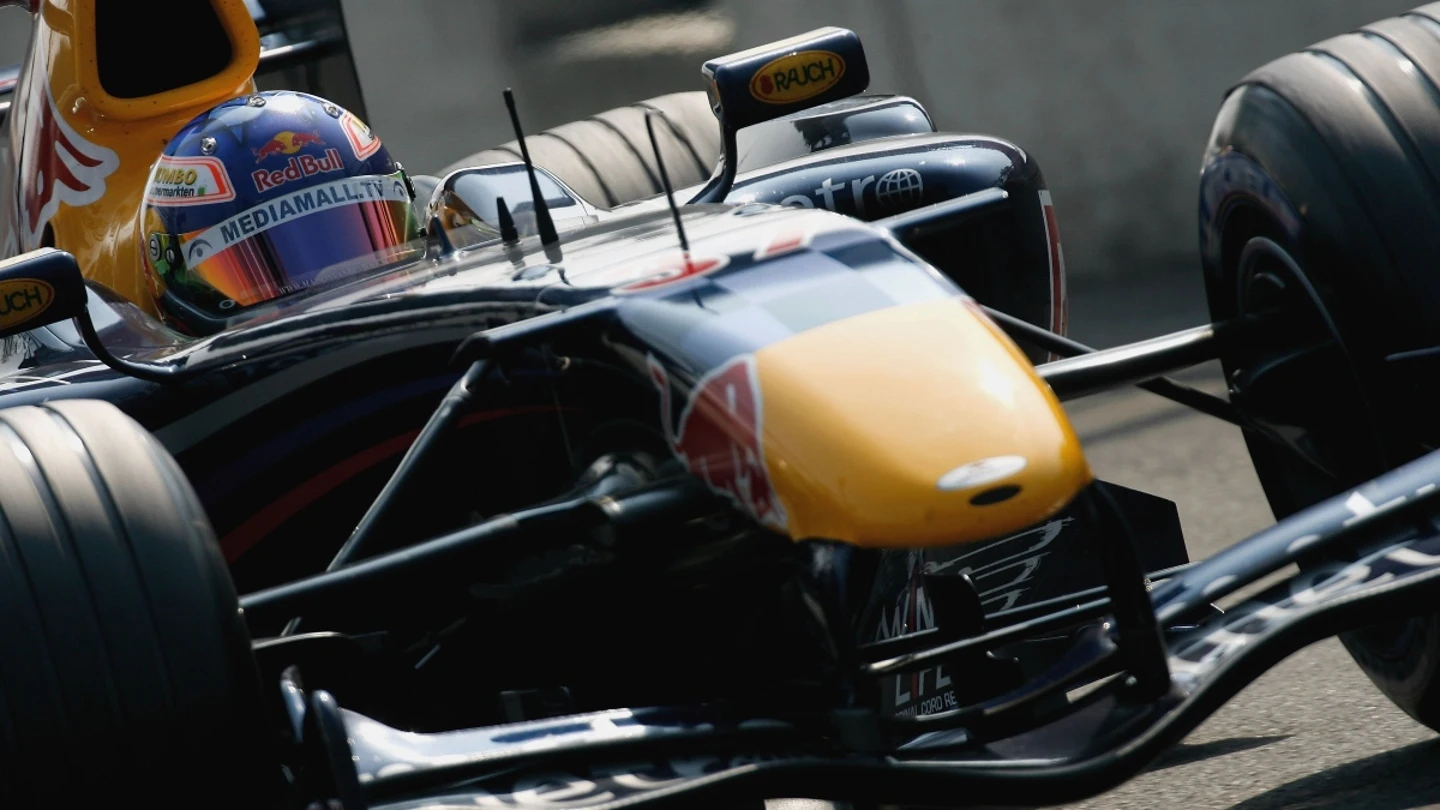 Robert Doornbos, con el Red Bull Robert Doornbos, con el Red Bull