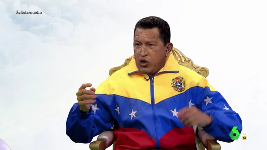 El Gran Wyoming entrevista a Hugo Chavez en El otro barrio El Gran Wyoming entrevista a Hugo Chavez en El otro barrio