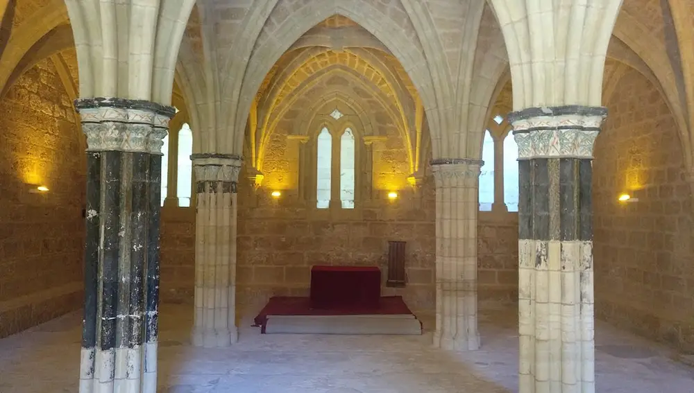 Interior del Monasterio de Piedra de Nuévalos