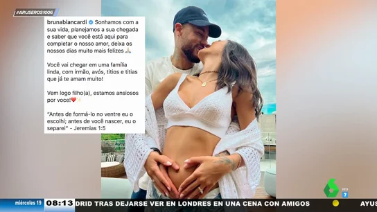 Neymar y Bruna Biancardi esperan su primer hijo en común: esta es la bonita foto con la que lo anuncian Neymar y Bruna Biancardi esperan su primer hijo en común: esta es la bonita foto con la que lo anuncian