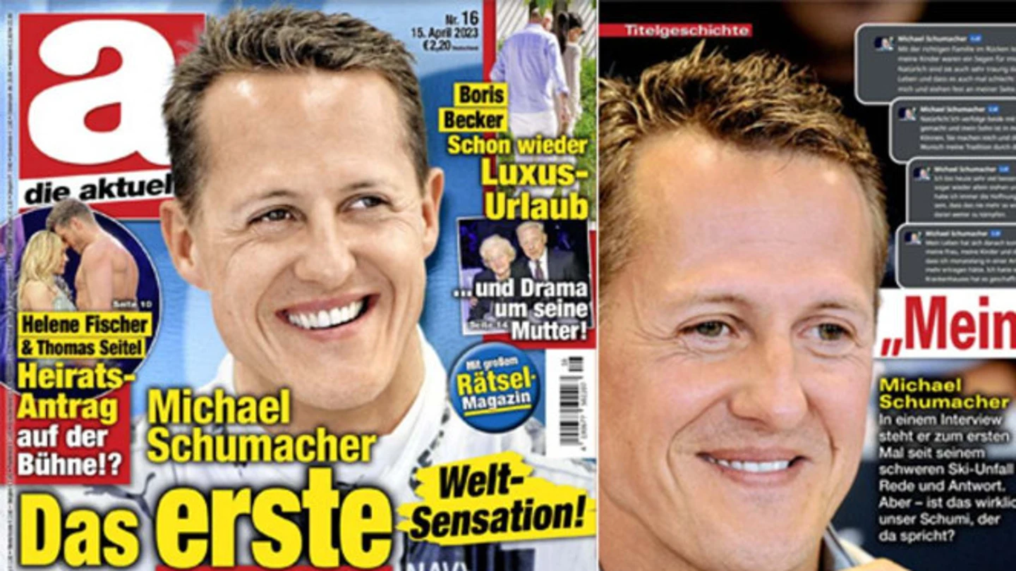 Vergüenza en F1: una revista miente con una entrevista a Michael Schumacher usando IA Vergüenza en F1: una revista miente con una entrevista a Michael Schumacher usando IA