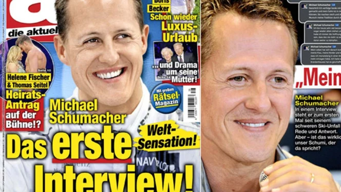 Vergüenza en F1: una revista miente con una entrevista a Michael Schumacher usando IA