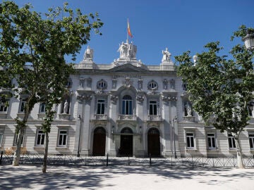 Fachada del Tribunal Supremo, en Madrid.