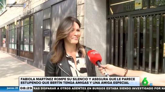 La reacción de Fabiola Martínez tras saber que Bertín Osborne tiene una "amiga especial": "No soy quién para juzgar" La reacción de Fabiola Martínez tras saber que Bertín Osborne tiene una "amiga especial": "No soy quién para juzgar"