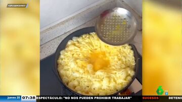 Esta es el truco para preparar huevos revueltos de una manera fácil, rápida y deliciosa