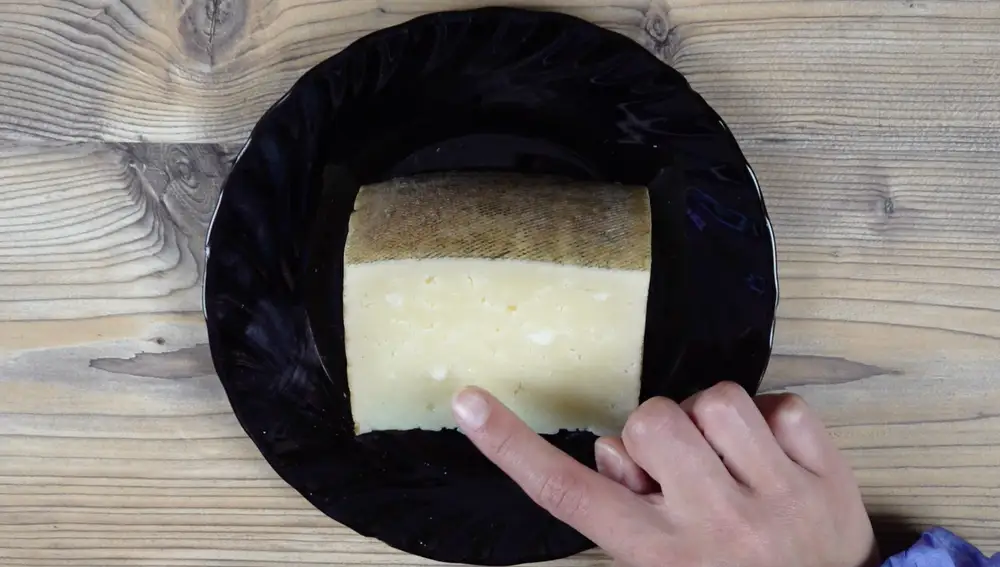 Materia blanca del queso